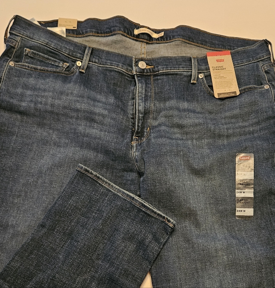 Levi's Dark Blue Denim Jeans